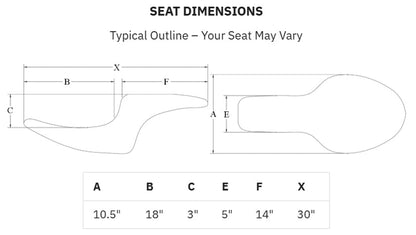 SADDLEMEN Profiler™ Seat - Front Lattice/Rear Smooth - Black - Touring '97-'07