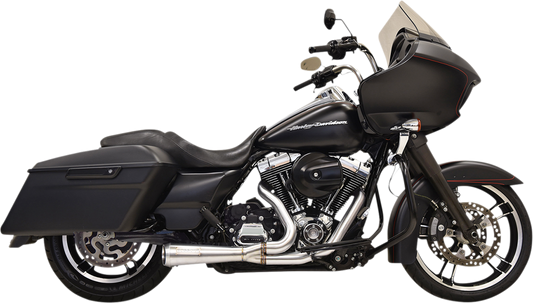 BASSANI XHAUST 2:1 Short Exhaust - Stainless Steel - 1995-2016 TOURING MODELS