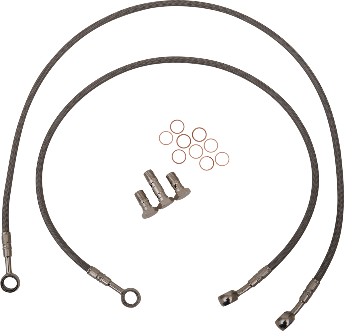 GBRAKES Brake Line Kit - Front - Stainless Steel - ZX600 Ninja ZX-6R '98-'02