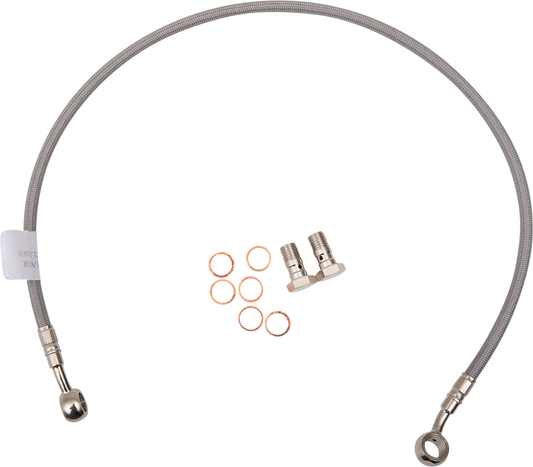 GBRAKES Brake Line Kit - Rear - Stainless Steel - GSX-R1000 '07-'08