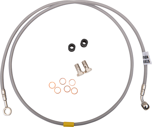 GBRAKES Brake Line Kit - Front - Stainless Steel - KLR650 '88-'07
