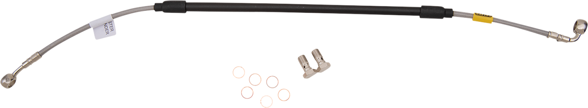 GBRAKES Complete Brake Line Kit - Rear - Stainless Steel