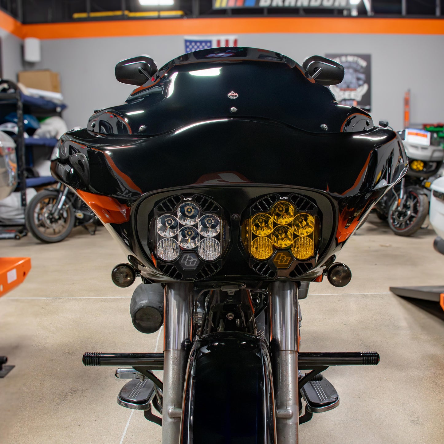 A10 Moto 98-13 Road Glide Baja Designs LP6 Lighting Combo Kit