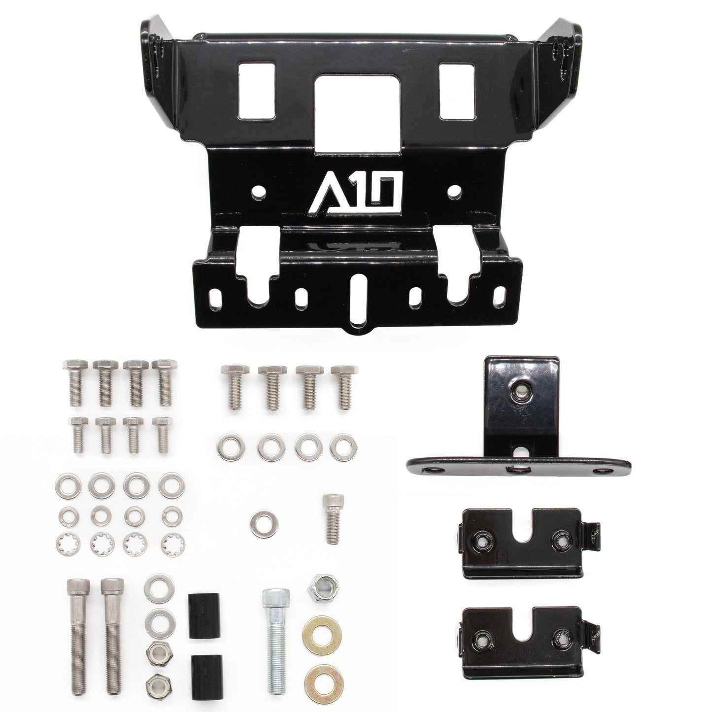 A10 Moto 3.5" Universal "Naked" LP6 Mount with Dual S2's Combo Kit Fits Low Rider S and Dynas