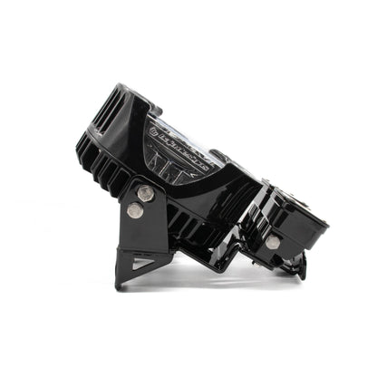 A10 Moto 3.5" Universal "Naked" LP6 Mount with Dual S2's Combo Kit Fits Low Rider S and Dynas