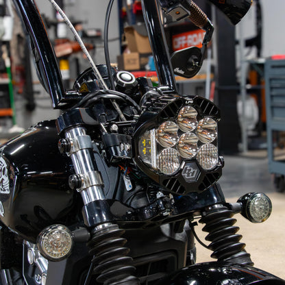 A10 Moto Indian Scout LP6 Mounting Bracket fits LP6 and Memphis Shades Fairings Combo Kit