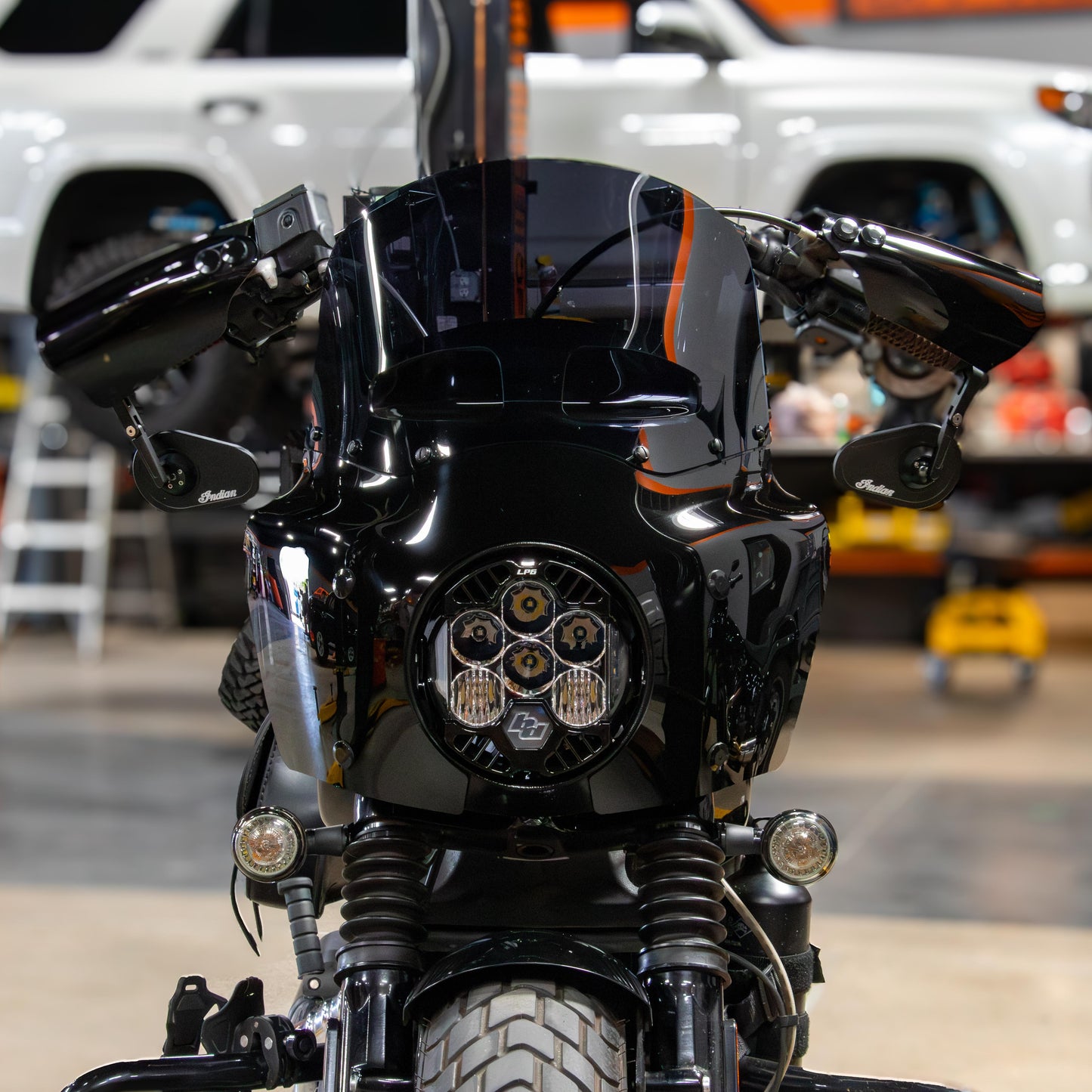 A10 Moto Indian Scout LP6 Mounting Bracket fits LP6 and Memphis Shades Fairings Combo Kit