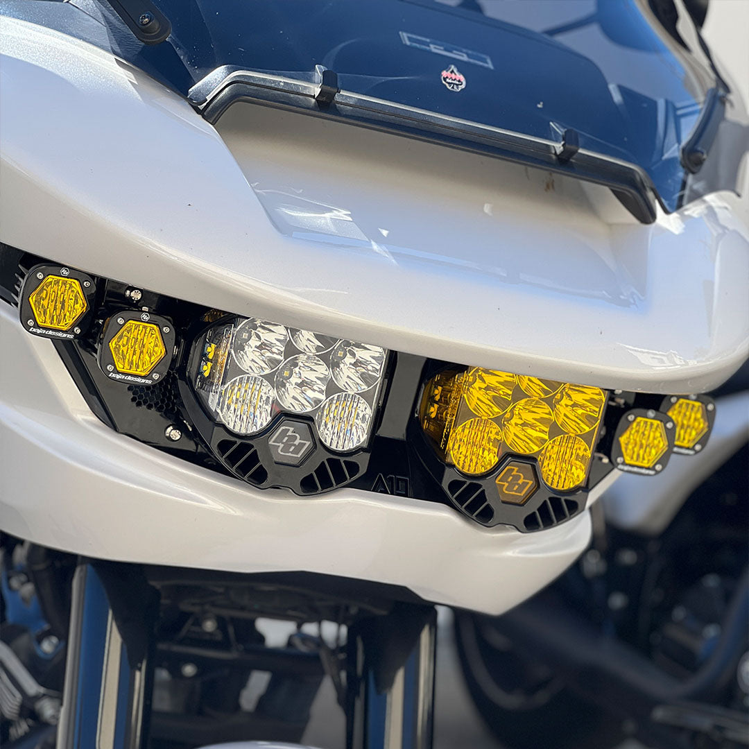 A10 Moto 2023.5+ Road Glide BAJA DESIGNS LP6 Lighting Combo Kit 127114