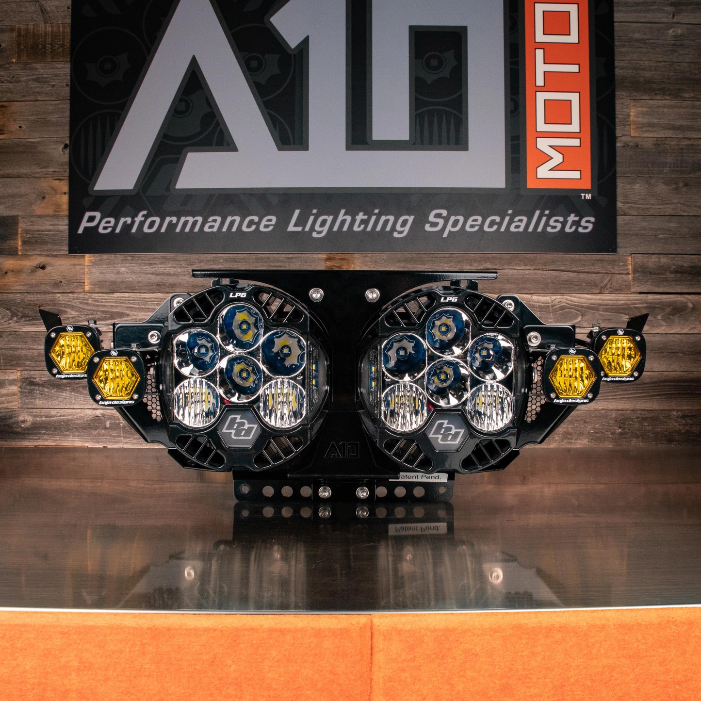 A10 Moto 2023.5+ Road Glide BAJA DESIGNS LP6 Lighting Combo Kit 127114