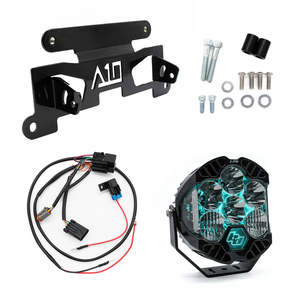A10 Moto Low Rider ST "Cut In" Recessed LP6 Mount Combo Kit