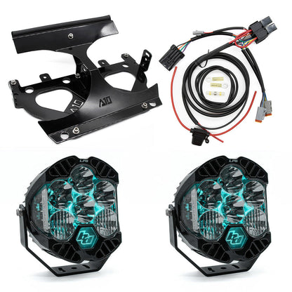 A10 Moto 2015-2023 Road Glide Baja Designs LP6 Lighting Combo Kit