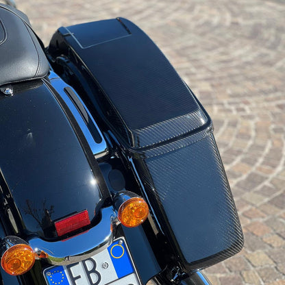 Carbon Visionary Next Generation Carbon Fiber Saddle Bags + Lids