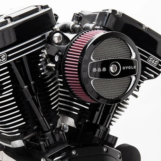 S&S CYCLE Air Cleaner Cover - Air 1 - Black
