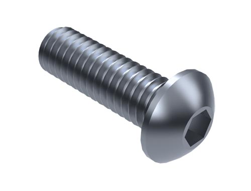 18-8 Stainless Socket Button Head Screws 6-32
