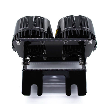 A10 Moto 08-17 Dyna Fat Bob DUAL LP4 Lighting Combo Kit For Memphis Shades 7401
