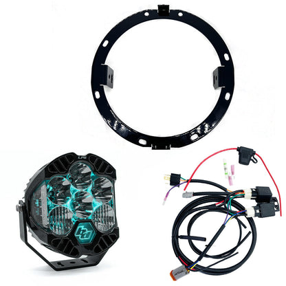 A10 Moto 96- Present Road King Baja Designs LP6 Lighting Combo Kit