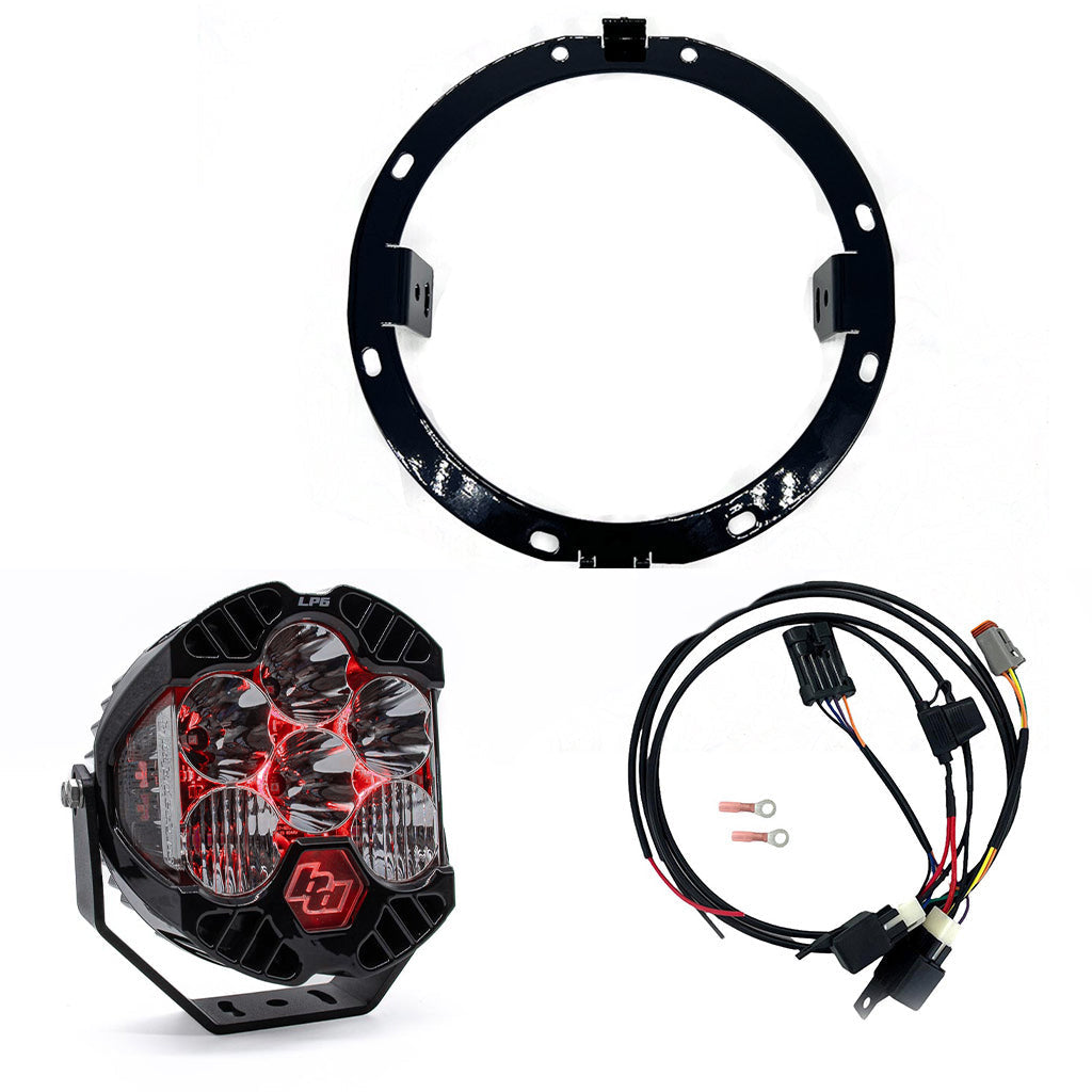 A10 Moto 14-23 Harley Davidson Street Glide Baja Designs LP6 Lighting Combo Kit
