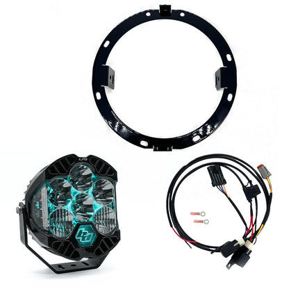 A10 Moto 14-23 Harley Davidson Street Glide Baja Designs LP6 Lighting Combo Kit