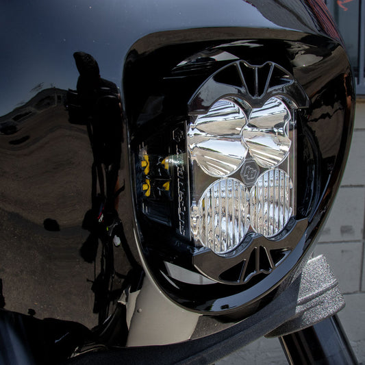 A10 Moto 3.5" LP4 Mount for Low Rider S 1/4 Fairing and Stock Combo Kit