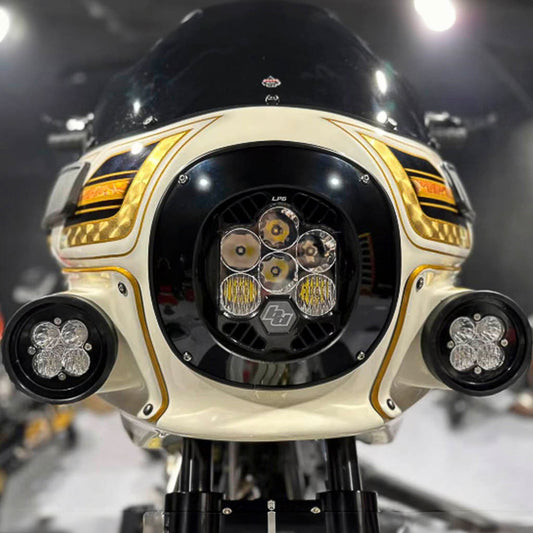 A10 Moto JD Customs Persuit Pod Squadron Mount Pair Combo Kit