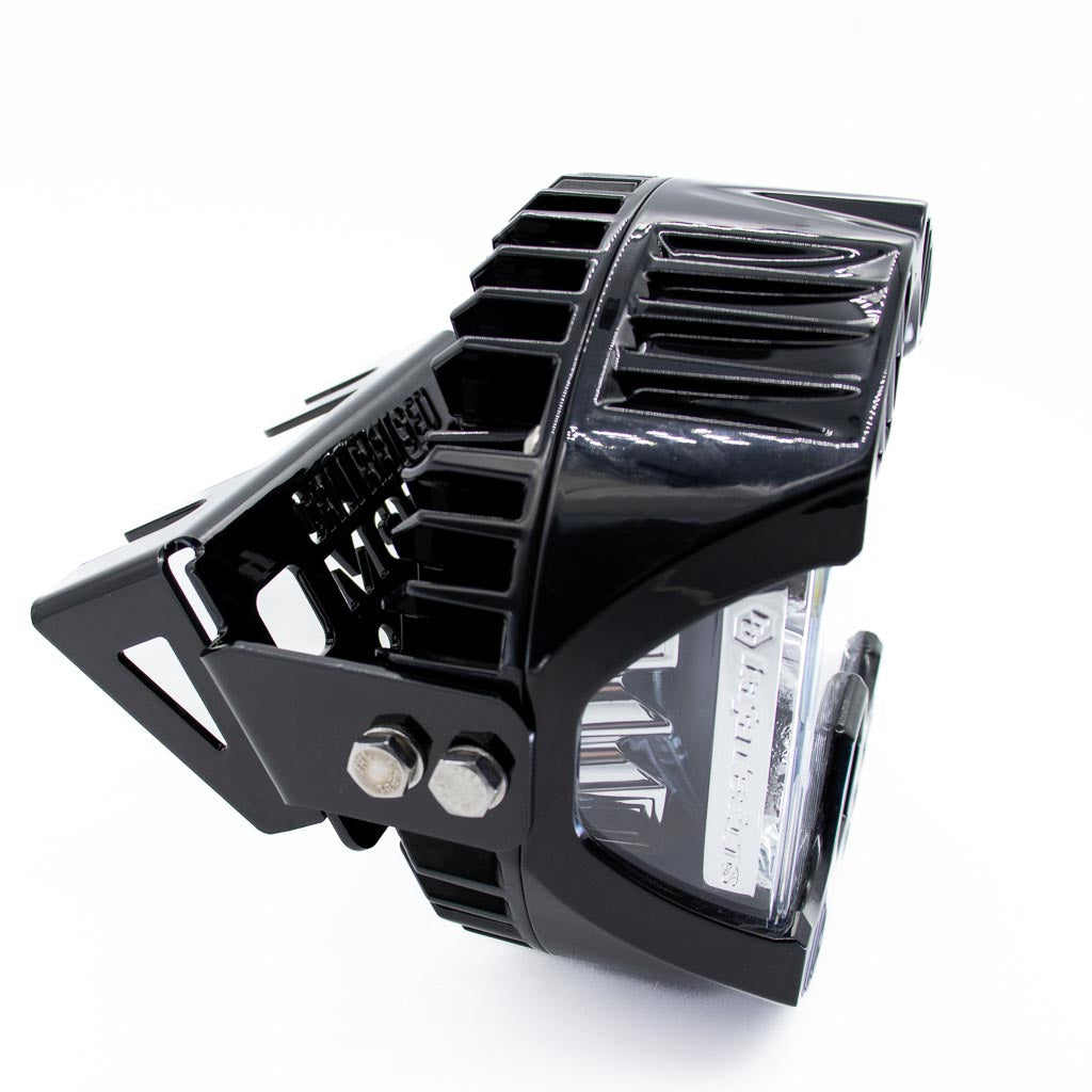 A10 Moto 3.5" Universal Mount Naked Baja Designs LP6 (Combo Kit) Fits Low Rider S, Dynas, Softails