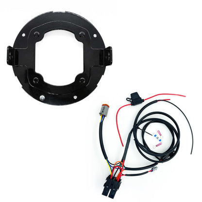 A10 Moto Low Rider ST LP6 Headlight No Cutting Bracket Combo Kit