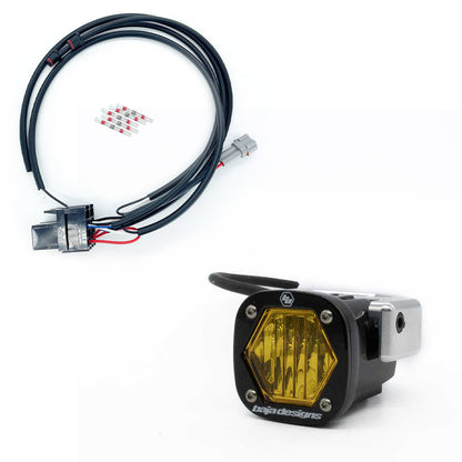 A10 Moto Low Rider ST Billet S1 Pod Front Turn Signal Kit 127063