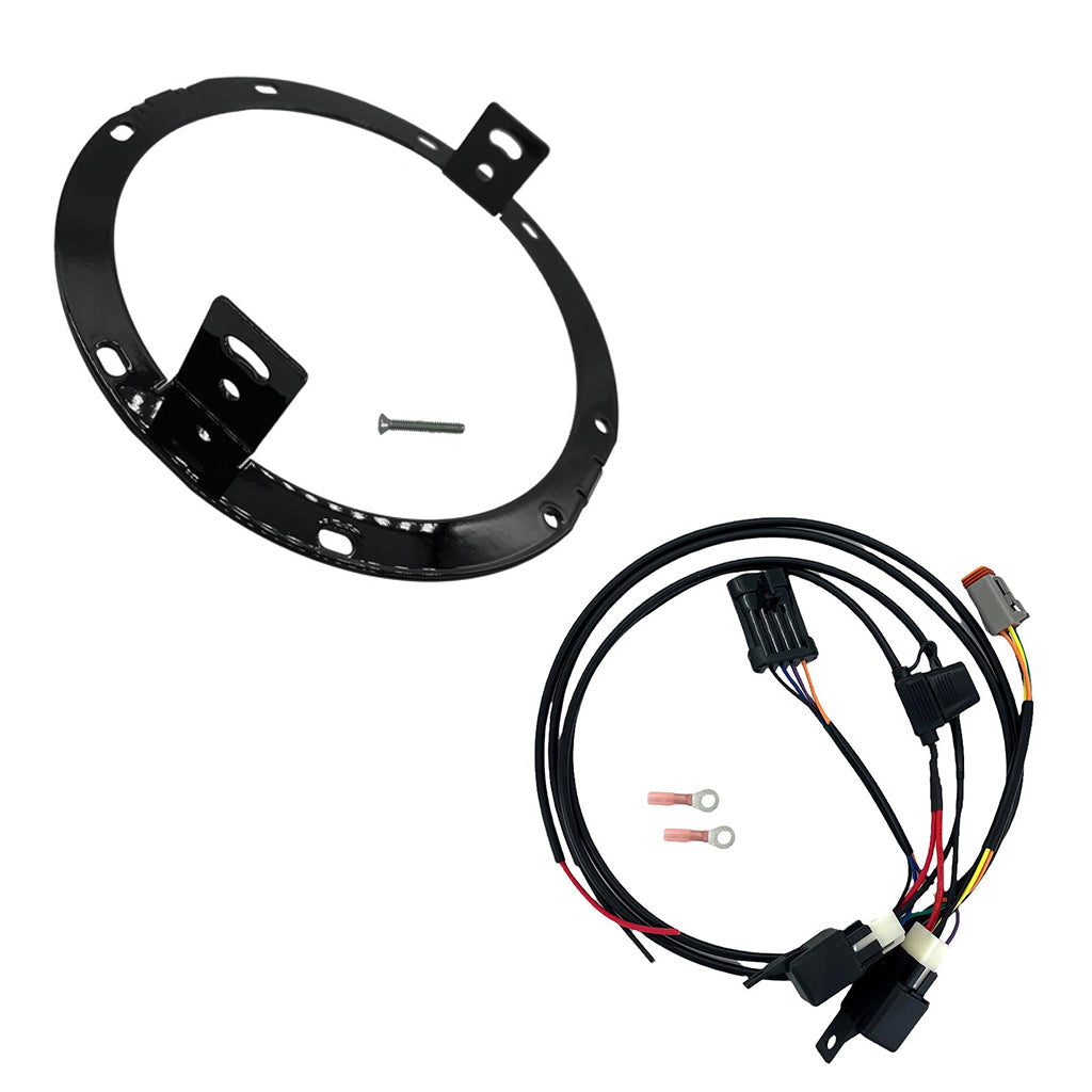 A10 Moto 14-23 Harley Davidson Street Glide Baja Designs LP6 Lighting Combo Kit
