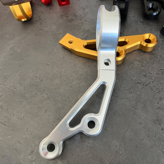 Carbon Visionary Shark Tail Reservoir Brackets Ohlins & Legend