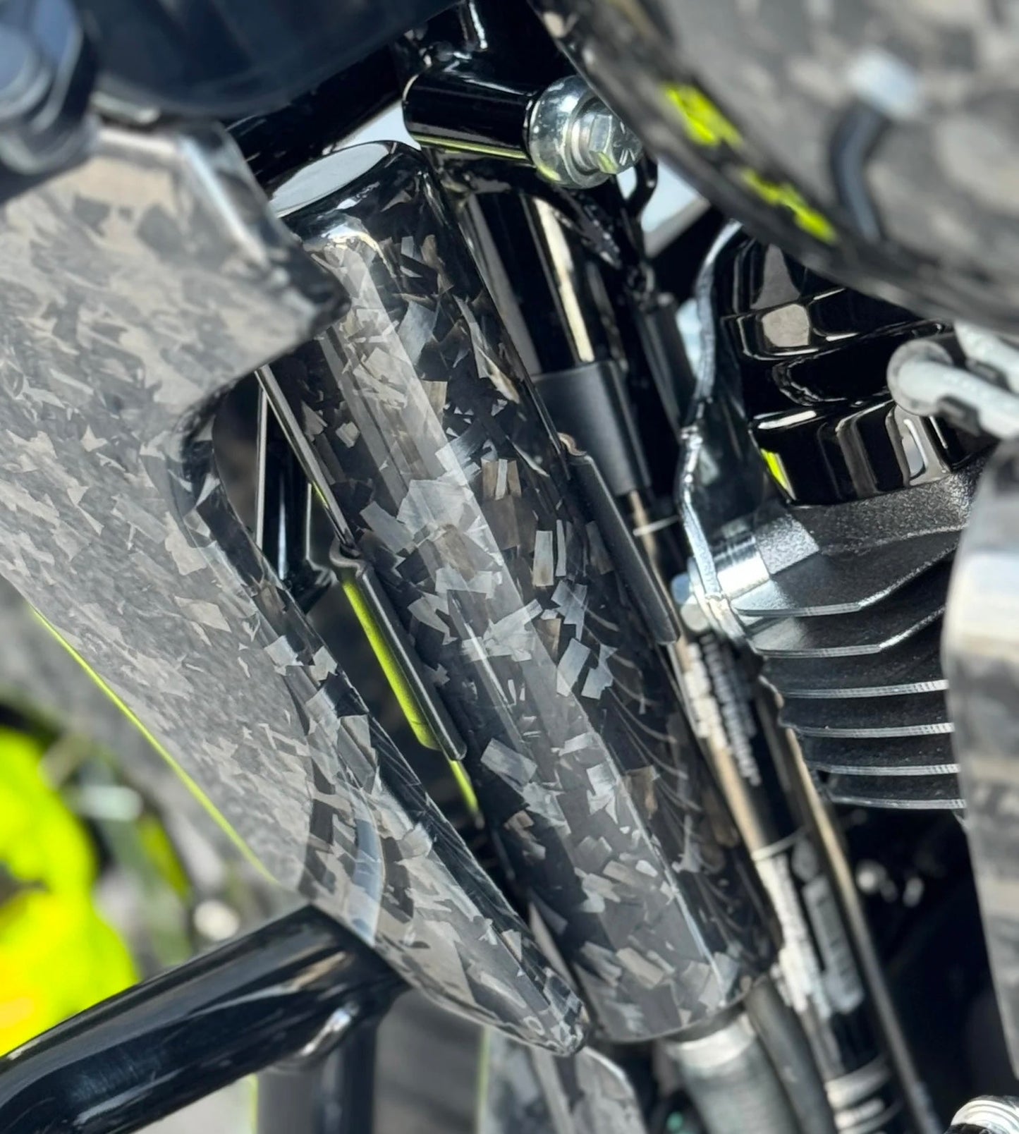 Carbon Visionary 24+ Carbon Fiber Radiator Reservoir Cover