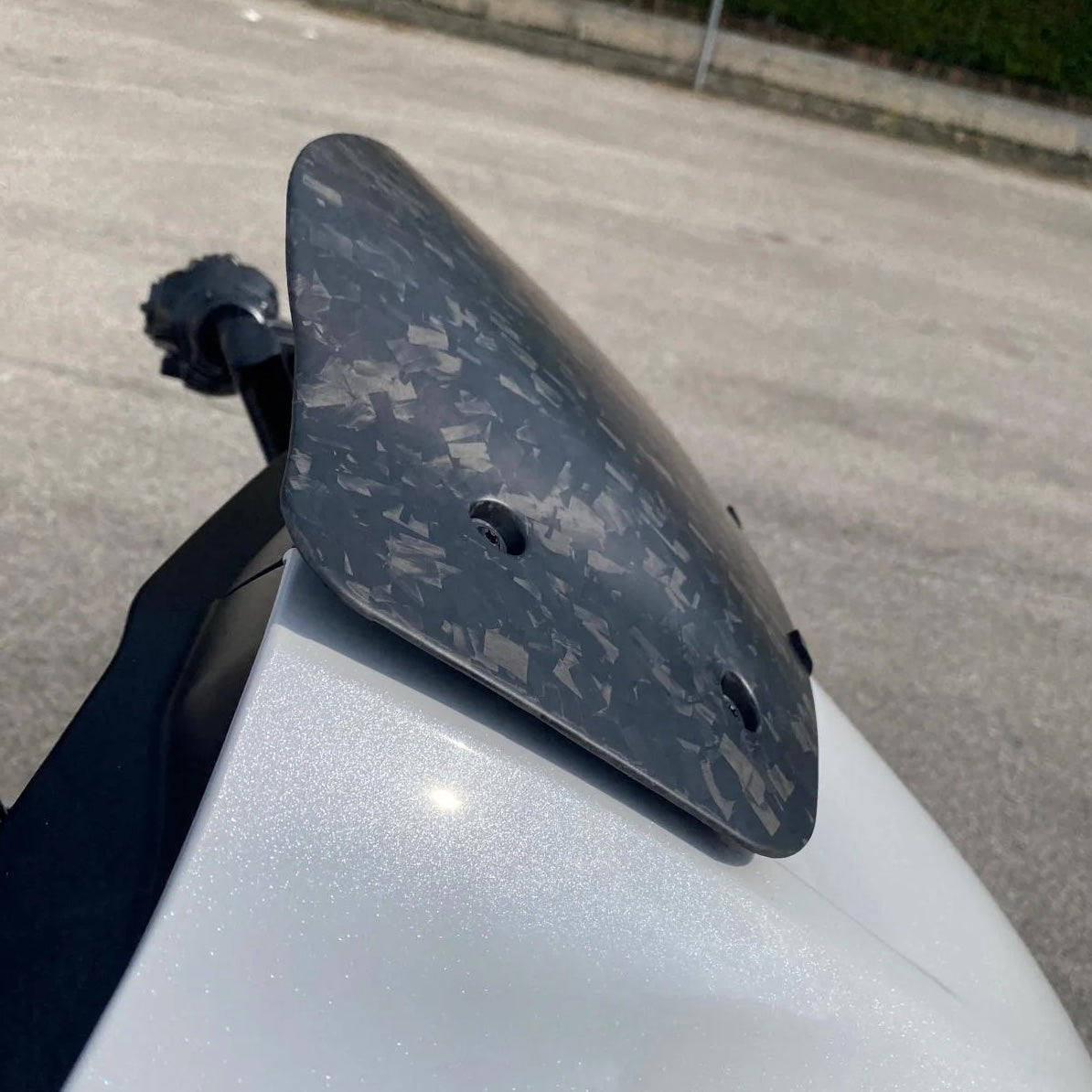 Carbon Visionary Carbon Fiber 2024 H-D Street Glide Windshield