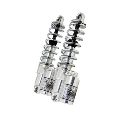 RWD RS-2 Rear Shock Absorber for 1999 - 2026 Harley Davidson Touring Models (POLISHED BODY / CHROME SPRINGS)