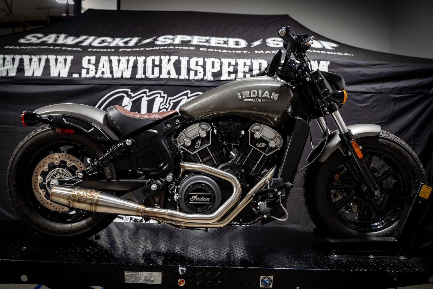 Indian Scout Mid-Length Exhaust