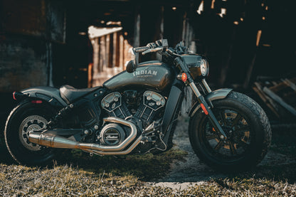 Indian Scout Mid-Length Exhaust