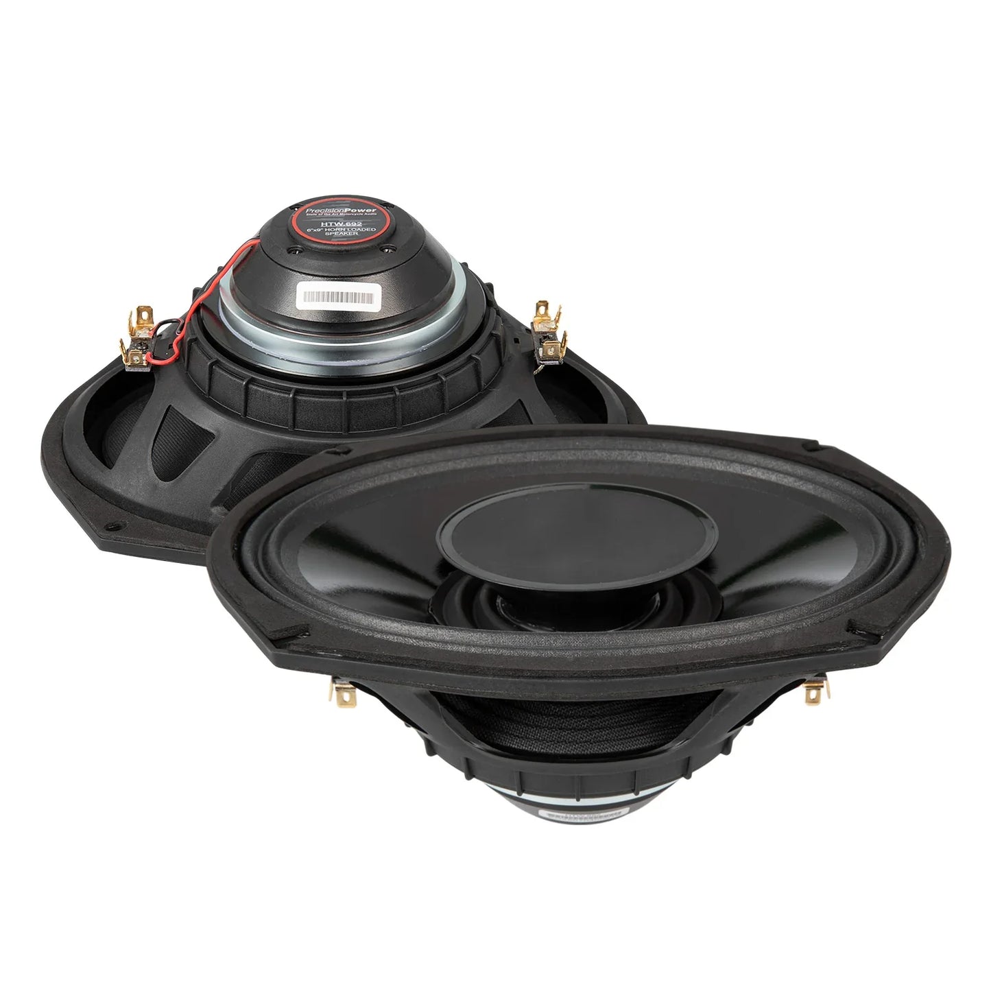 PRECISION POWER HWT 6"X9” Weather-Resistant Horn-Loaded 2-Way Motorcycle Speakers
