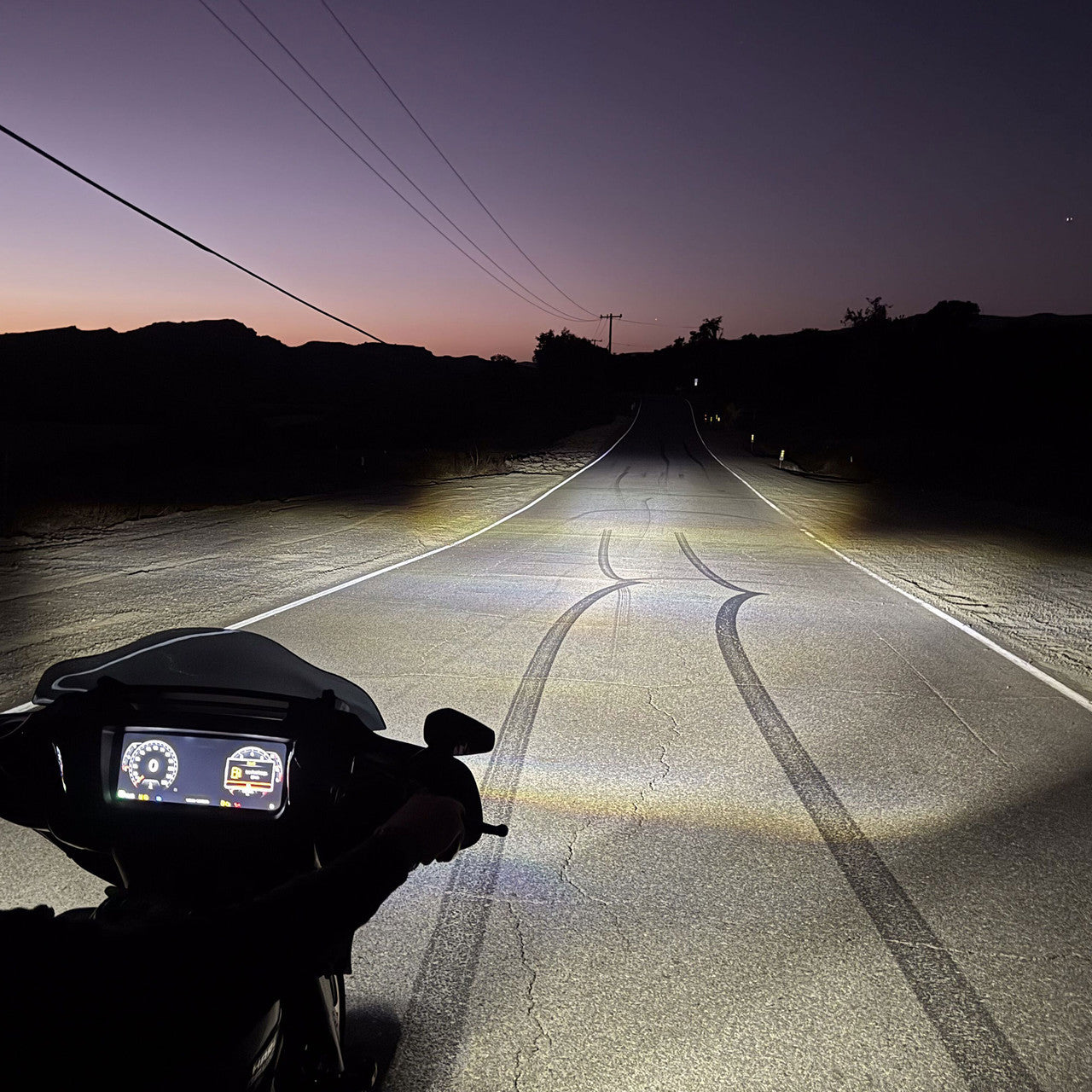 A10 Moto 15–23 HD Road Glide Baja Designs DOT LP6 Lighting Combo Kit