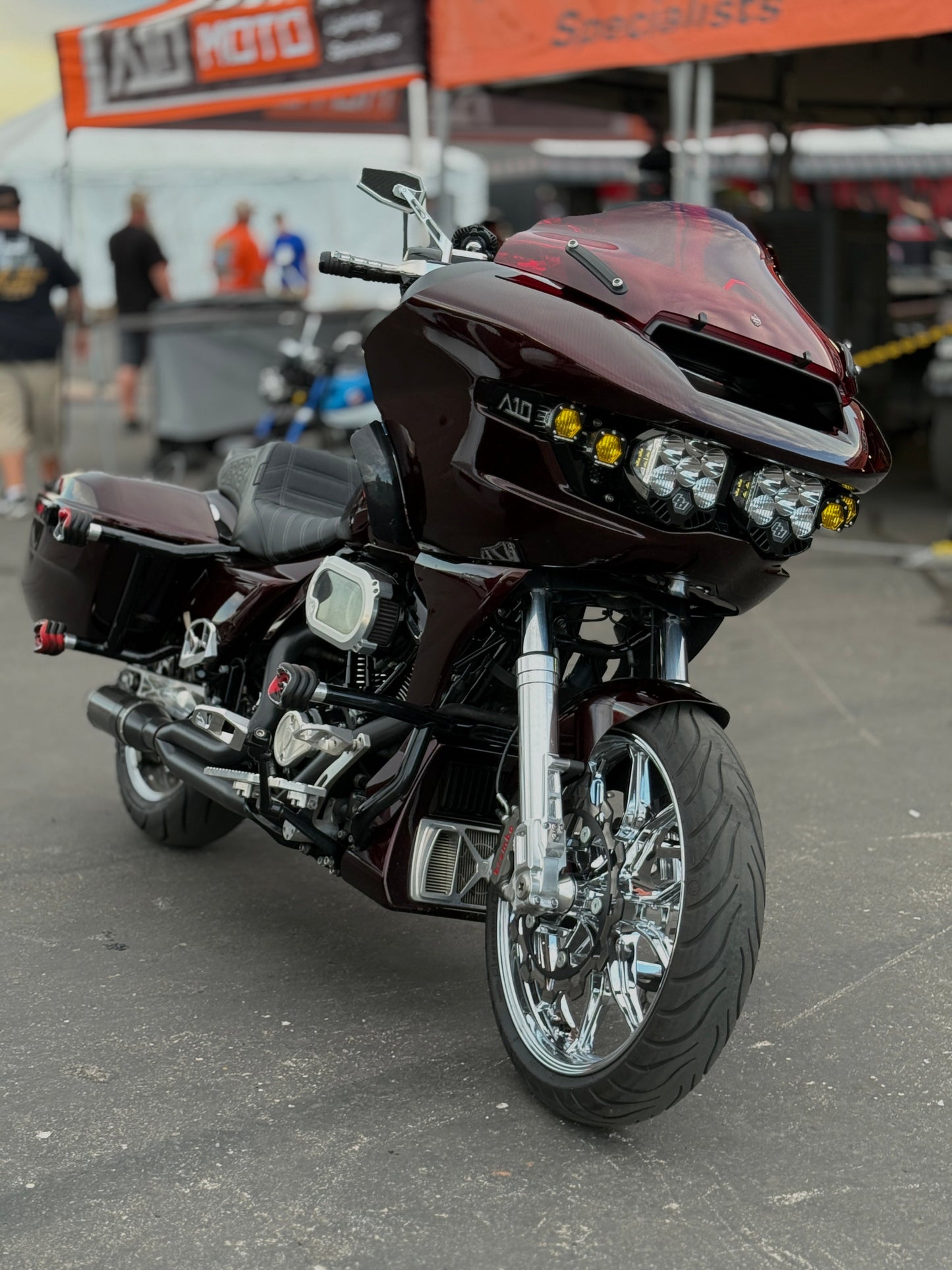A10 Moto 2023.5+ Road Glide BAJA DESIGNS LP6 Lighting Combo Kit 127114