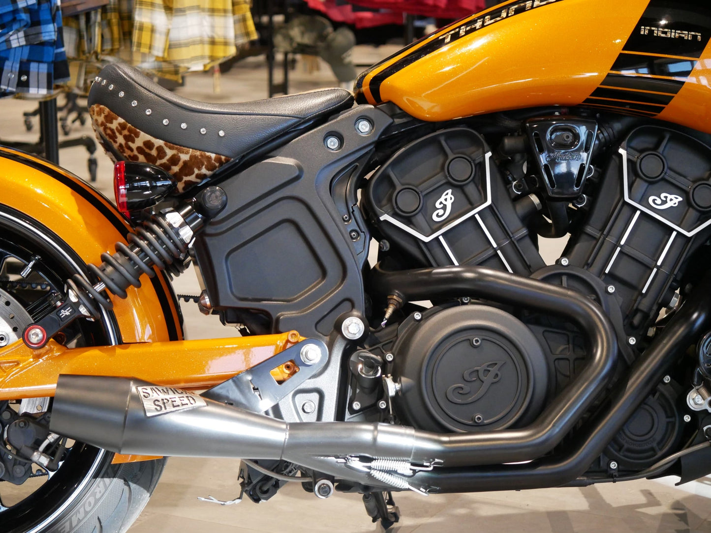 Indian Scout Shorty Exhaust