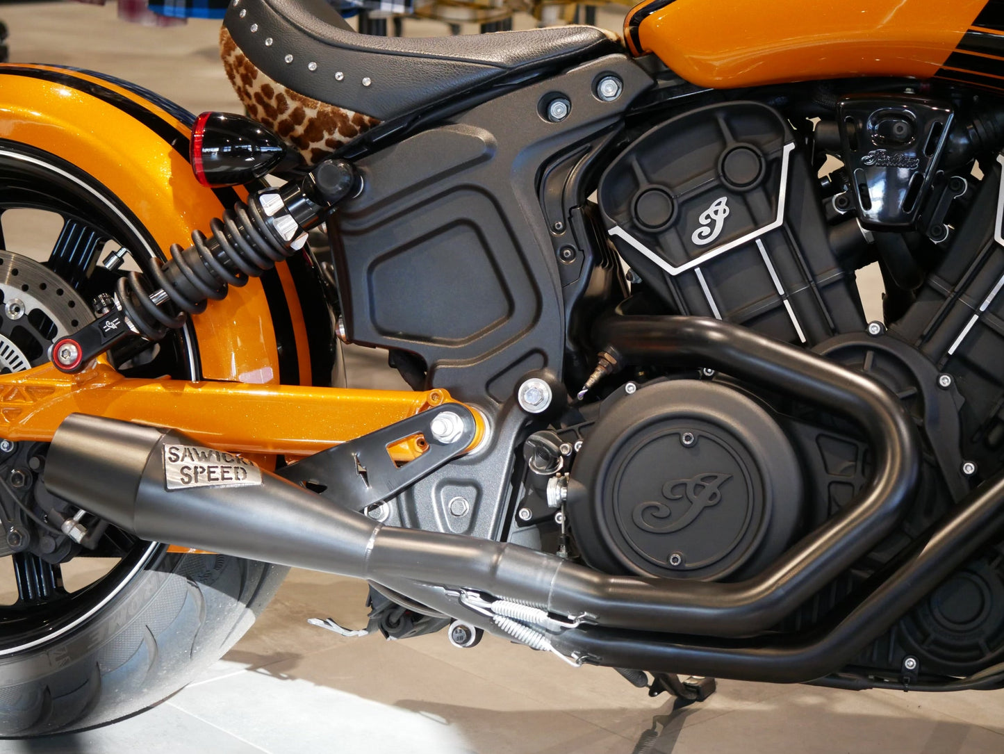 Indian Scout Shorty Exhaust