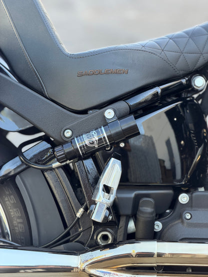 RWD Softail Monoshock Billet Side Mount
