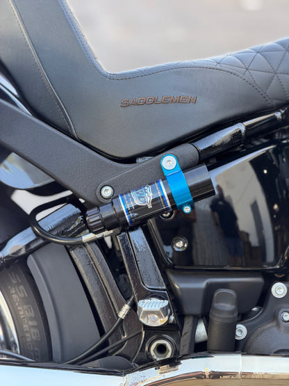RWD Softail Monoshock Billet Side Mount