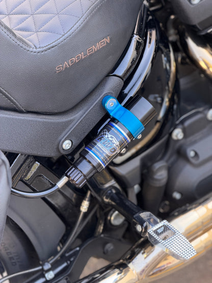 RWD Softail Monoshock Billet Side Mount