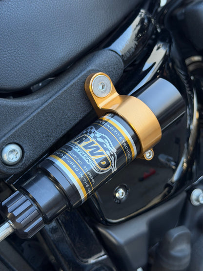 RWD Softail Monoshock Billet Side Mount