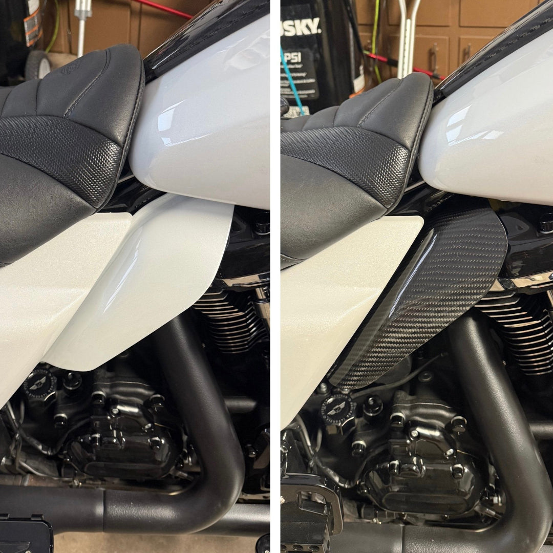 Carbon Visionary Carbon Fiber Mid-Frame Air Deflectors