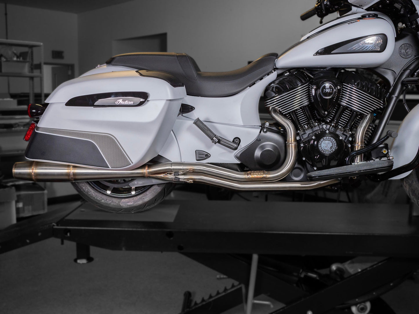 Indian Chieftain Full Length Exhaust