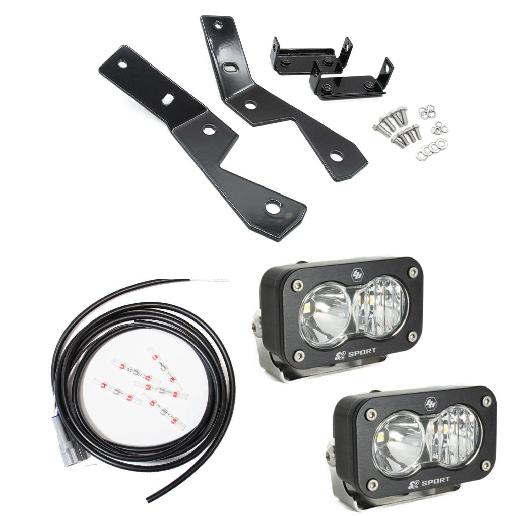 A10 Moto Indian Challenger S2 Add On Fog Light Combo Kit
