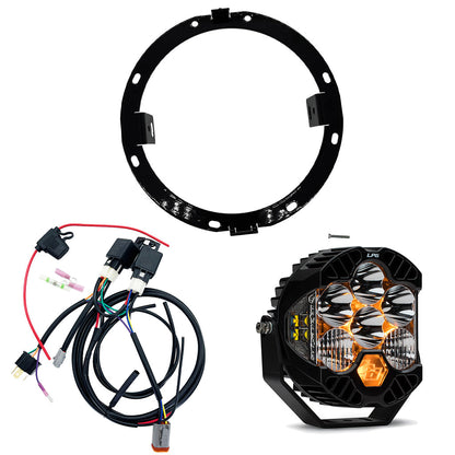 A10 Moto 96- Present Road King Baja Designs LP6 Lighting Combo Kit
