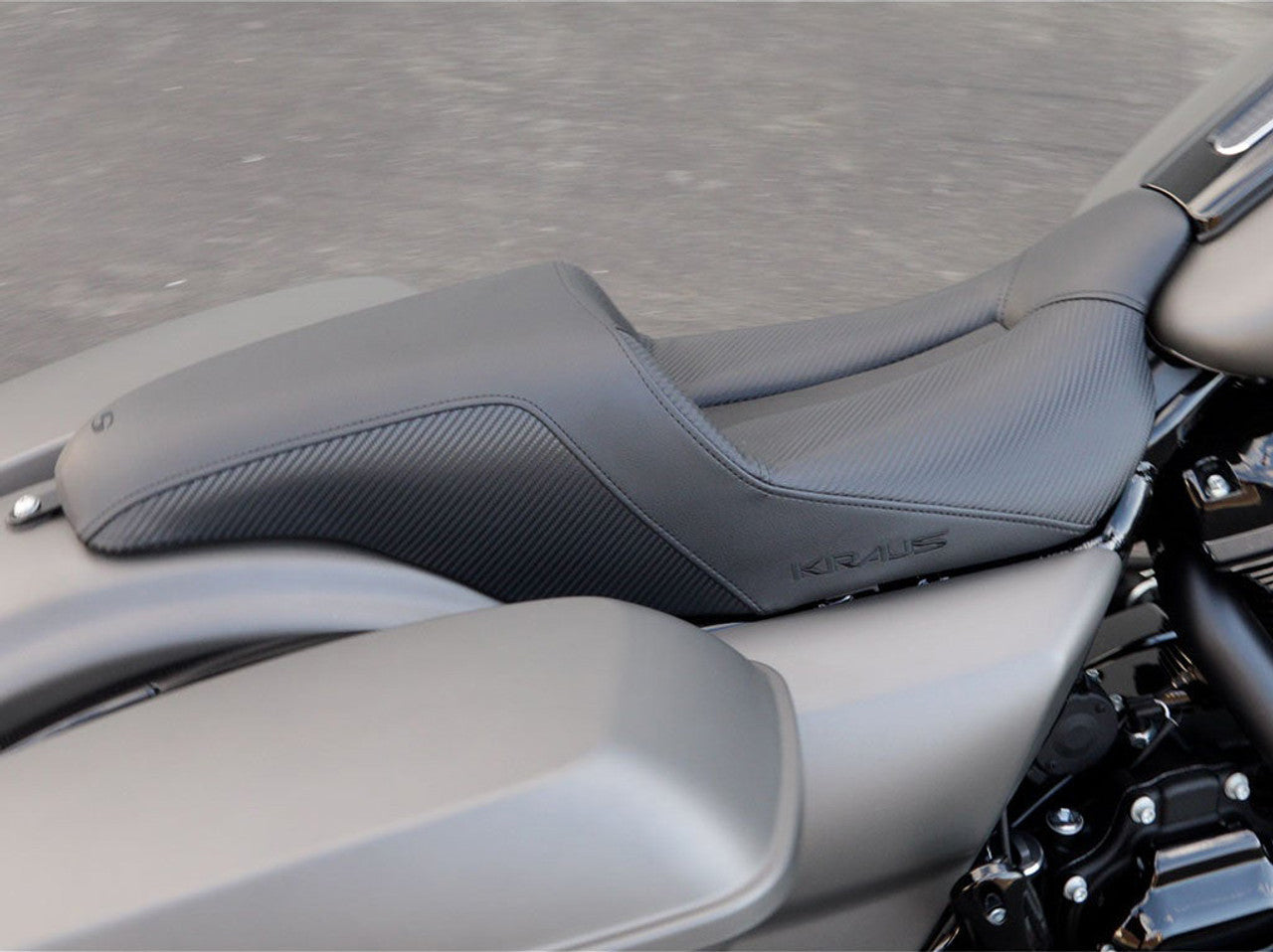 KRAUS MOTO Pro Series Seat - 2-Up - Touring '18-'23