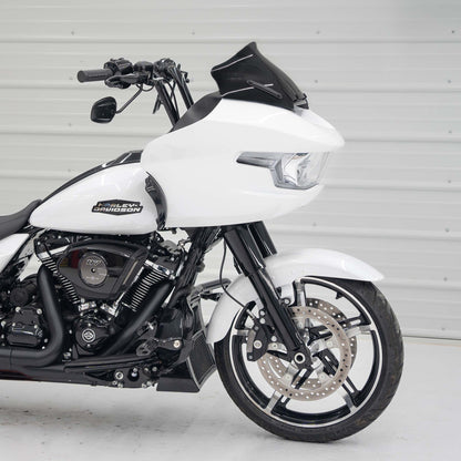 KLOCK WERKS Sport Flare* Windshield - 10" - Black - 2023.5-2024 Road Glide