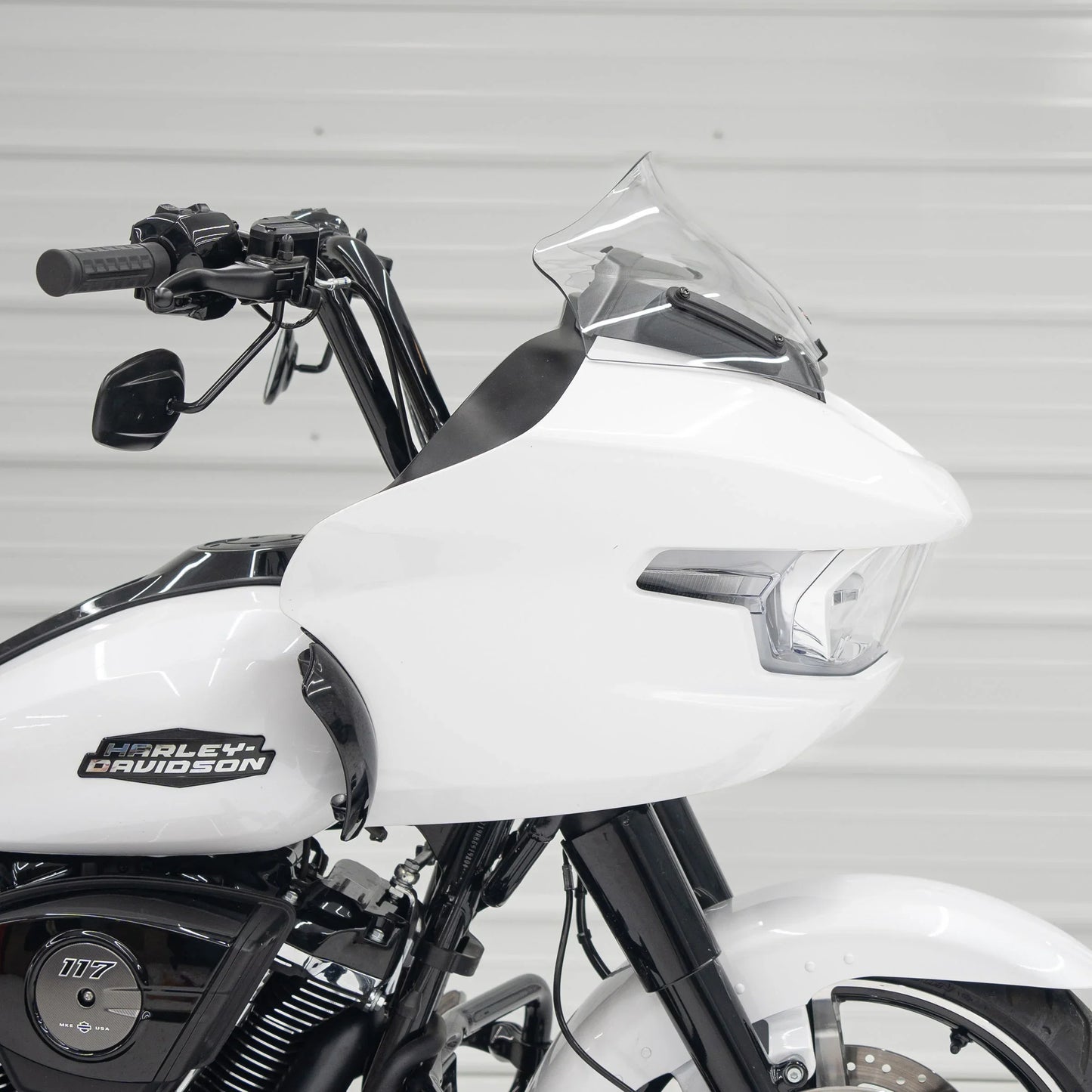 KLOCK WERKS Sport Flare* Windshield - 10" - Clear - 2023.5 - 2024 Road Glide